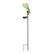 thumbnail image 1 of Lámpara de pico 7-8LM 0.06W Energía solar Luz de suelo al aire libre IP44 Lámpara de camino de jardín con forma de hoja impermeable Inevent HA006291-00B, 1 of 2