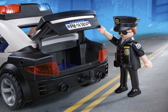 playmobil police car walmart