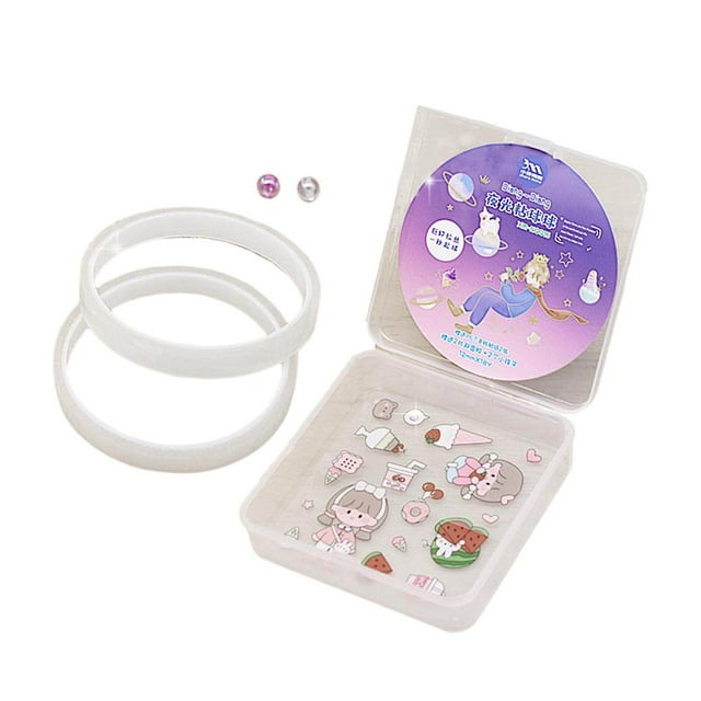 Sticky Ball Rolling Tape Decompression Toys Candy Color for Party Supplies 1.2cmx16m StyleA