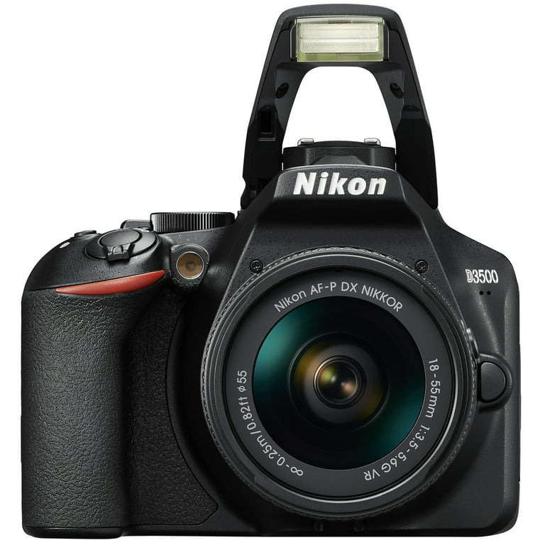 Nikon AF-P DX Nikkor 18-55mm f/3.5-5.6G VR Black - Walmart.com