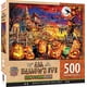 thumbnail image 1 of Rompecabezas de Halloween de 500 piezas MasterPieces que brillan en la oscuridad, 1 of 3