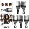 thumbnail image 1 of Tenedor peluquería Peine Afro-Comb Herramientas peinado liso Cepillo para el (B), 1 of 9