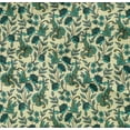 thumbnail image 4 of oneOone Organic Cotton Poplin Twill Fabric Leaves|Floral & Paisley Block Decor Fabric Printed BTY 42 Inch Wide, 4 of 4