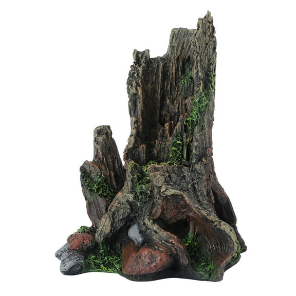 MLINS  Simulated Sunken Wood Trunk Artificial Aquarium Fish Tank Decoration