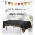 thumbnail image 3 of FOCUSNORM Nappe avec Décoration à Pois Dorés Fête Plastique Jetable, 3 of 10