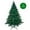 6ft Green, variant on Uten 6ft Snow Flocked Artificial Christmas Tree with Pine Cones & Red Berries, Includes Foldable Metal Stand for Holiday Christmas Decoration
