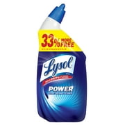 Lysol Power Toilet Bowl Cleaner 33% Bonus, 32oz, 10X Cleaning Power