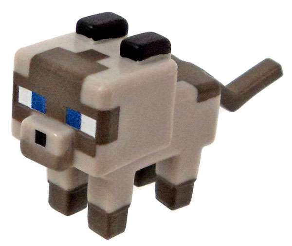 minecraft siamese cat plush