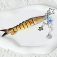 thumbnail image 4 of Fish Bait Keychain Backpack Pendant Creative Keychain Pendant D8W5 P3E4, 4 of 4