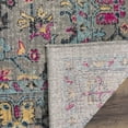 thumbnail image 4 of SAFAVIEH Artisan Allison Oriental Area Rug, Light Grey/Light Blue, 9' x 12', 4 of 6