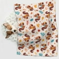thumbnail image 6 of Rocae Forest Squirrel Nuts for Pet Blanket Dog Blanket Cat Blanket Soft Sleep for Small Medium Pet-Small, 6 of 8