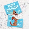 thumbnail image 4 of Music Endless Sound Card Funny Dog Square Prank Greeting Card Paper Dog Music Greeting Card, 4 of 5