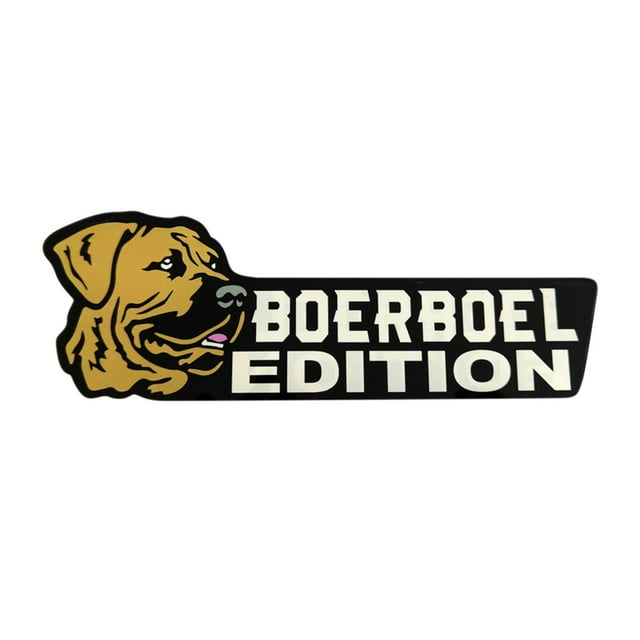Dog Optical Maser Cutting Car Badge Decoration Suitable For Car Body Decoration Such As Cars And Motorcycles