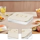 thumbnail image 5 of Organizador de albóndigas Caja de almacenamiento de albóndigas Apilable Reutilizable Multifuncional Alimentos blanco, 5 of 9