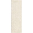 thumbnail image 2 of Rugs.com Solid Shag Collection Rug – 6 Ft Runner Snow White Shag Rug Perfect For Hallways, Entryways, 2 of 9