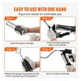thumbnail image 5 of Air Grease Gun 6000 PSI - Heavy Duty Pneumatic Grease Gun Kit, 14 OZ/400 CC, w/ Flexible Hose & 4 Couplers for Automotive, Farm, Industrial Lubrication, 5 of 7