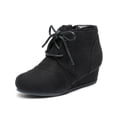 thumbnail image 1 of Botas DREAM PAIRS Tomson-K para Niñas con Cuña Baja y Tobilleras, 1 of 6