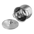 thumbnail image 4 of Stock Pot Extra Large Capacity Soup Pot 201 Stainless Steel Pot Can Steam And Cook The Cooking Pot Heats Up Quickly, 4 of 8