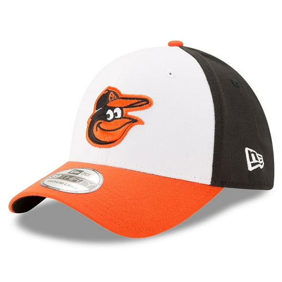 Men's New Era White/Orange Baltimore Orioles MLB Team Classic 39THIRTY Flex Hat