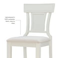 thumbnail image 6 of Linon Roseglen 30" Bar Stool, Whitewash/Beige, 6 of 14