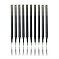 thumbnail image 1 of Erasable Pens Friction Pens Refills, 10Pcs 0.7 Mm Black Rollerball Pen Refills Set, 1 of 8
