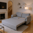 thumbnail image 6 of Homy Casa 3-in-1 Pull Out Sofa Bed, Queen Size Couch for Living Room, Bedroom and Apartment, Grey, 6 of 8