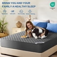 thumbnail image 3 of BEDLORE Waterproof Mattress Protector Queen Size, Mattress Cover with Deep Pocket Fitted 6"-18", Noiseless and Soft (Gray), 3 of 10