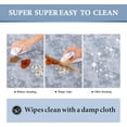 thumbnail image 4 of Clear Plastic Tablecloth Protector Heavy Duty Vinyl Table Cover Oil Proof Wipeable for Indoor Outdoor Dining Table Use(x Square), 4 of 6