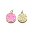 thumbnail image 3 of Cliobeads venta al por mayor DIY colgante joyería accesorios moda lindo esmalte encantos cara sonriente colgante Sincero Hogar, 3 of 6