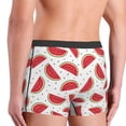 thumbnail image 3 of Uemuo Watermelon Pattern Men's Boxer Briefs,Trunk Anti-Chafing,Comfortable, Durable, and Stylish Underwear-Small, 3 of 9