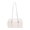 White, variant on Yihuala Practical PU Handbag Elegant Underarm Bags Shoulder Purse Suitable for Both Professional And Casual Occasion