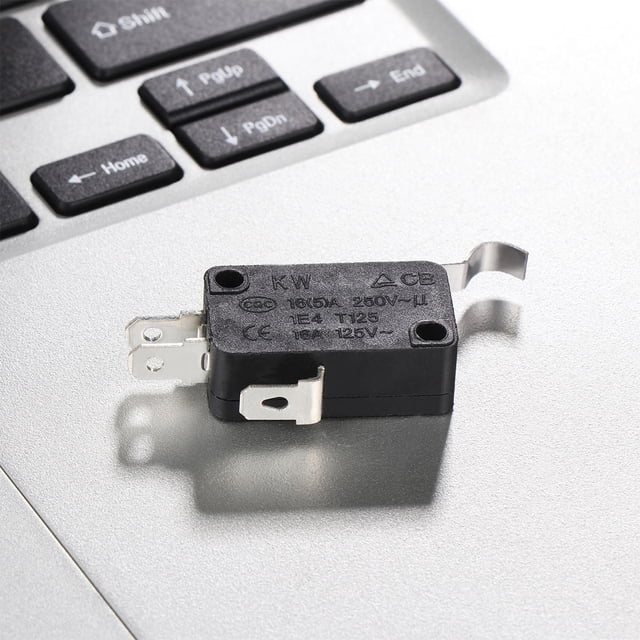 BESTYASH 5Pack Waterproof Micro Switch for Electronic Equipments Hinge Lever