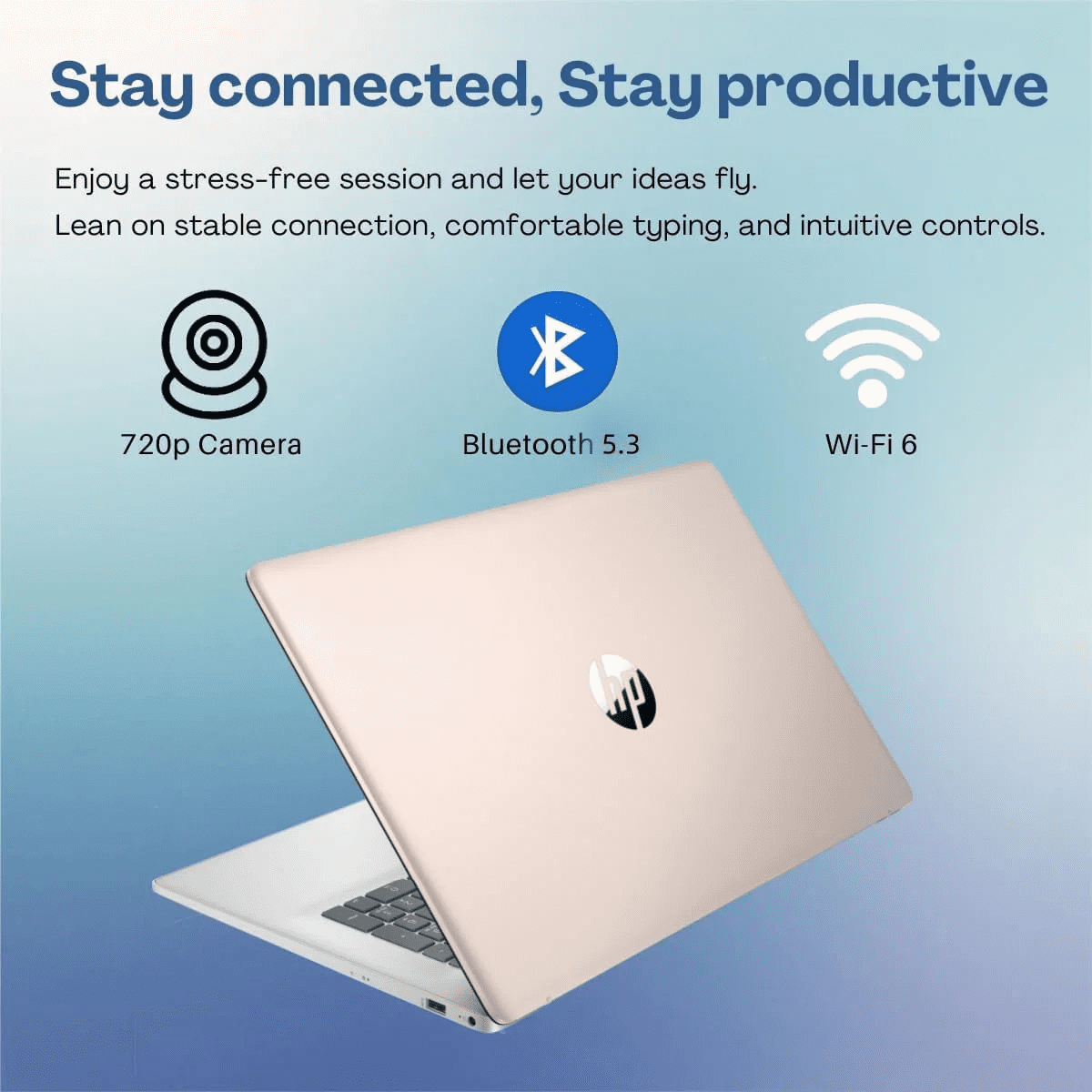 HP 17 Business Laptop, 17.3" HD Touchscreen, Intel i7-1355U, 64GB DDR4, 2TB SSD, Webcam, HDMI, Wi-Fi 6, Windows 11 Pro