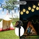 thumbnail image 3 of Guirnalda de luces solares de 100 LED, luces de hadas para exteriores, jardín, decoración de bodas, lámpara 12M/13M IP65, guirnalda impermeable, luz para muebles, 3 of 4