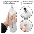 thumbnail image 4 of Botella Blanda de 500 Ml, Botella de Agua Blanda Plegable de TPU para Mochila de Hidratación, Botella de Agua Plegable para Senderismo, Ciclismo, Escalada B, 4 of 5