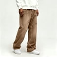 thumbnail image 5 of Cmfcve Hip Hop Baggy Jeans for Men Casual Wide Leg Denim Pants, 5 of 8