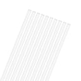 thumbnail image 1 of Tubo plástico transparente de 10 piezas, ID 2mm[0.08"] x OD 3mm[0.12"] tubos redondos rígidos de policarbonato de alto impacto[500mm/19.7IN], 1 of 7