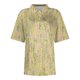 thumbnail image 4 of Fiudx Ofertas Del Día Blusa con Botones y Cuello Vuelto de Manga Corta con Estampado Cómodo E Informal para Mujer a La Moda, 4 of 5