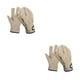 thumbnail image 3 of Soidarity 1 par de guantes para barbacoa con aislamiento térmico, guantes para asar a la fogata, protectores para el trabajo de cocina, suministros de Caqui 2piezas Soidarity CBP164072, 3 of 6