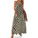 thumbnail image 1 of Vestido geométrico vintage estilo Memphis, vestido largo de moda de los años 80, vestido playero bohemio con escote en V, vestidos largos de tirantes, ropa de calle, vestidos oversize, 1 of 7
