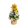 thumbnail image 1 of Christmas Ornament 20CM Mini Desktop Christmas Tree  Table Decoration Party Decor Gift, 1 of 10