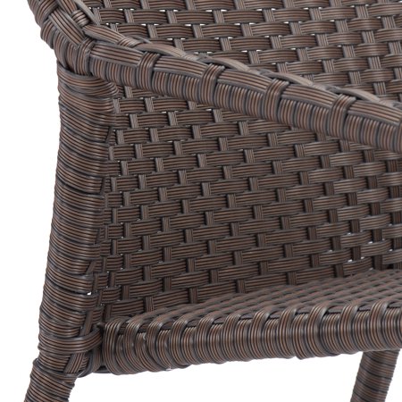 mainstays danella outdoor patio wicker dining chairs