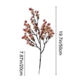 thumbnail image 3 of Halloween Artificial Flower Branches Fall Floral Bouquet Spooky Decor Faux Flowers Centerpiece Mantel Table Decoration Party Wedding Home Indoor Outdoor Arrangement, 3 of 6