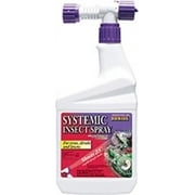 Bonide Systemic Insect Spray - 32oz - Ready-to-Spray - Hose-End Twist & Shoot Sprayer