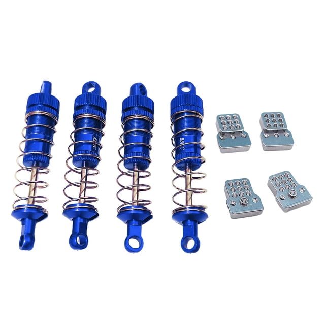 Amortiguador Zulema 4 piezas para coche WLTOYS A959 K929 WPL C24 C34 D90 MN45 extensor