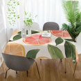 thumbnail image 3 of Yayeee Tablecloths 54" x 72" Rectangle Wrinkle Resistant Party Table Cover, Watercolor Grapefruit, 3 of 8