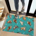thumbnail image 2 of Cartoon Shiba Inu Dog Door Rugs,Washable Non Slip Door Mats Indoor,Decorative Door Mats,Entry Mat Indoor for Entrance,Bedroom,Kitchen,Bathroom,20"x32", 2 of 6