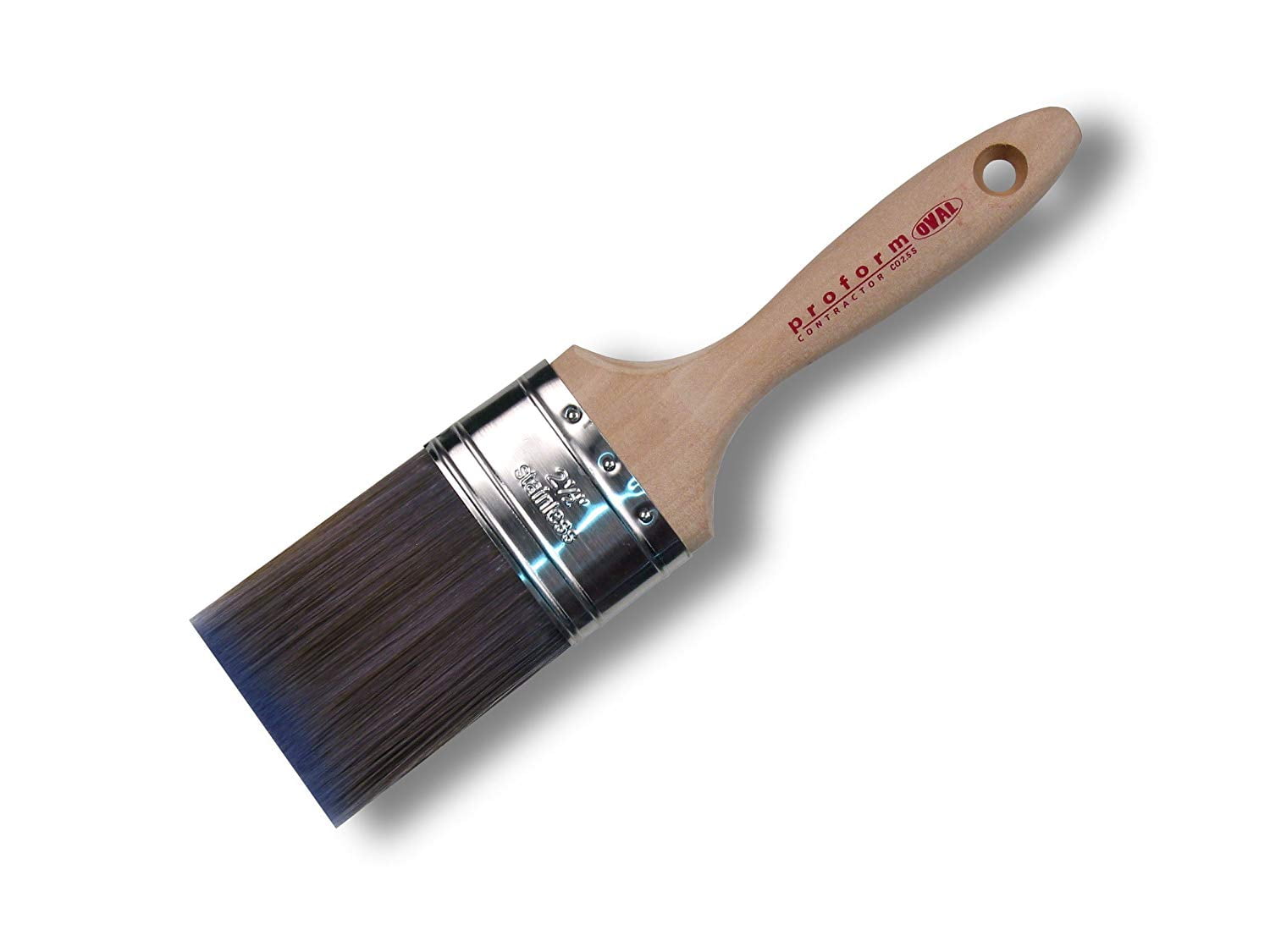 Proform CO2.5S Oval Straight Cut 70/30 Blend Paint Brush 21/2Inch