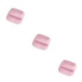 thumbnail image 4 of Transemion Plat à Épices en Paille Assiette Carrée Divisée Assiette à Sauces Assiette à Collations Plateaux de Rangement Soucoupe Récipient Alimentaire pour Raviolis Rose 3Ensemble, 4 of 6