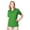 Heather Kelly, variant on BlueGeneration Ladies Heathered Wicking Polo - Heather Kelly 4 Extra Large Solid